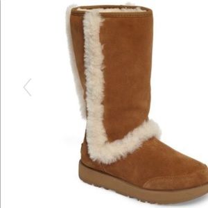 UGG Australia Chestnut Sunsparkle BOOTS size:3